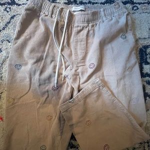 Urban Outfitters Smiley face Corduroy pants